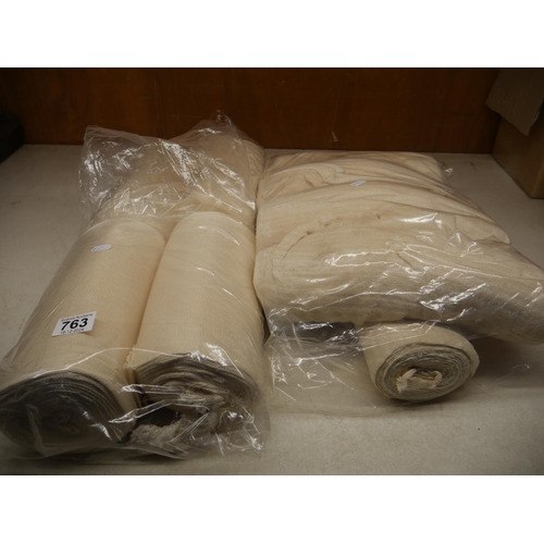 763 - LOT OF MUSLIN CLOTH