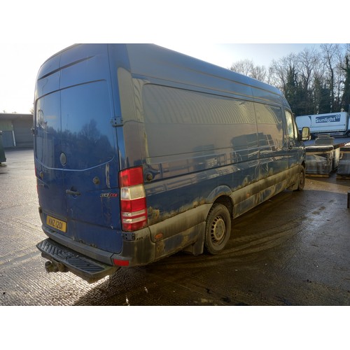 9 - MERCEDES SPRINTER PANEL VAN - LWB - HIGH ROOF - NO MOT - STARTING & DRIVING