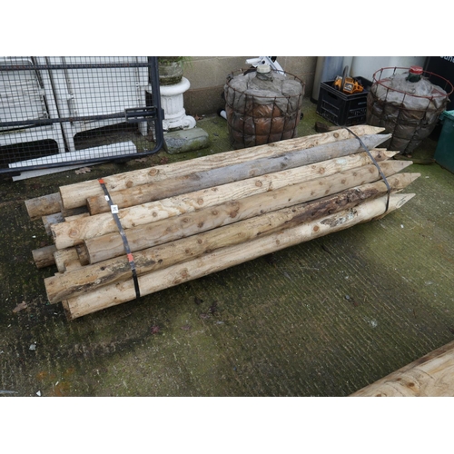 34 - 25 FENCING POSTS