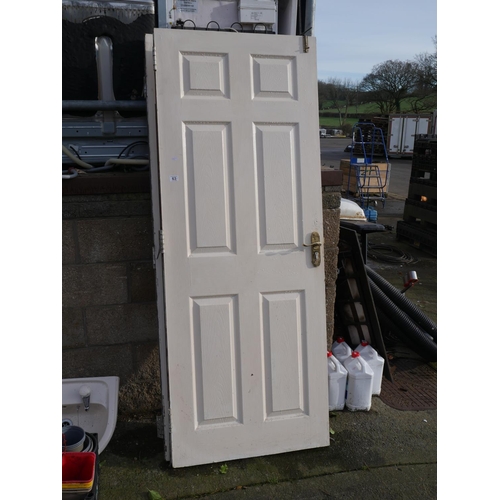 63 - 2 FIRE DOORS