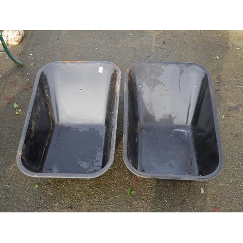 72 - 2 WHEELBARROW BODIES