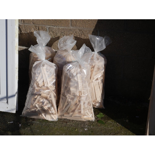 73 - 5 BAGS OF FIRELIGHTERS