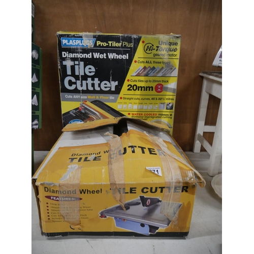 871 - 2 TILE CUTTERS