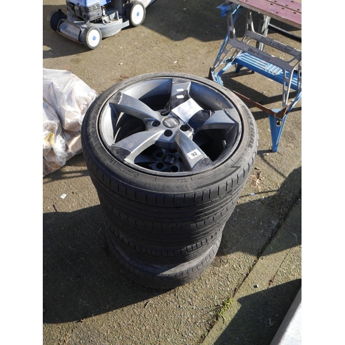 92 - 4 ALLOY WHEELS FOR VW OR SEAT