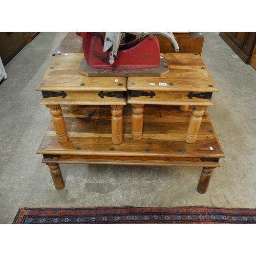 851 - MEXICAN PINE COFFEE TABLES