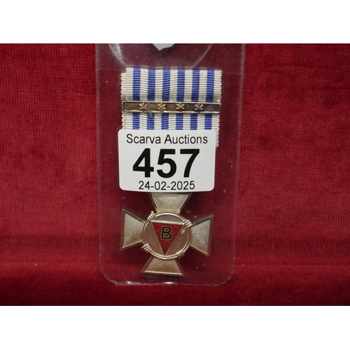 457 - BELGIUM PRISONER OF WAR MEDAL