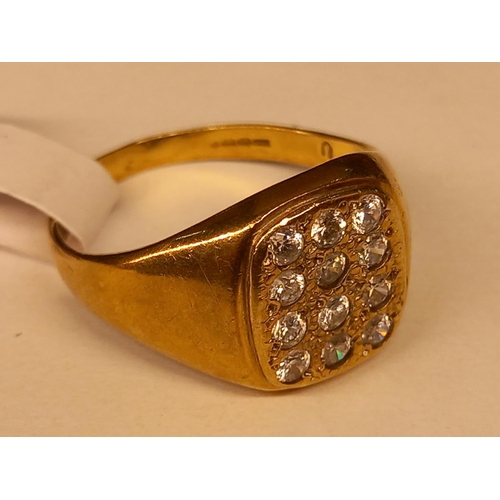 314 - 9CT DRESS RING SIZE S.1/2