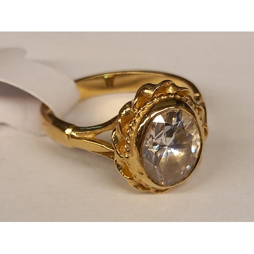 326 - 9CT DRESS RING SIZE O.1/2
