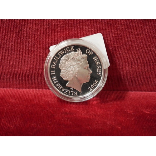 345 - SILVER £5 COIN HMS VICTORY