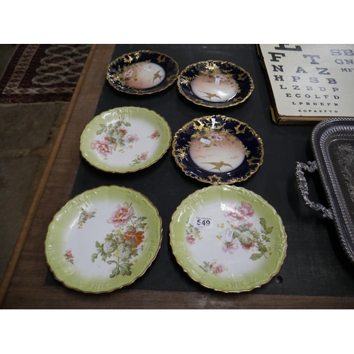 549 - VICTORIAN PLATES