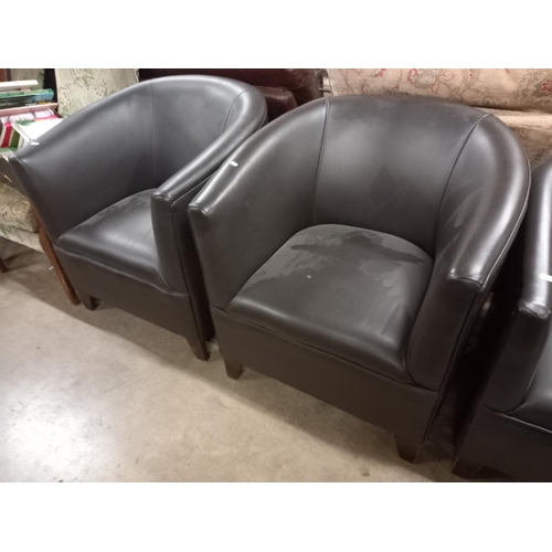 627 - 2 TUB CHAIRS