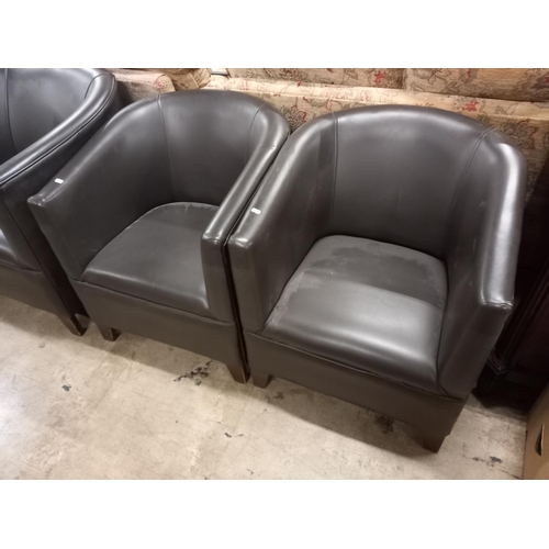 628 - 2 TUB CHAIRS