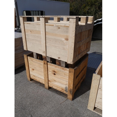 6 - 3 SHIPPING CRATES