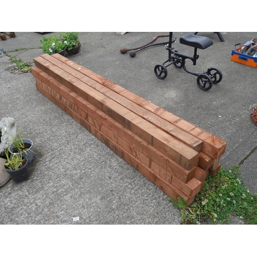 15 4 X 4 LONG POSTS