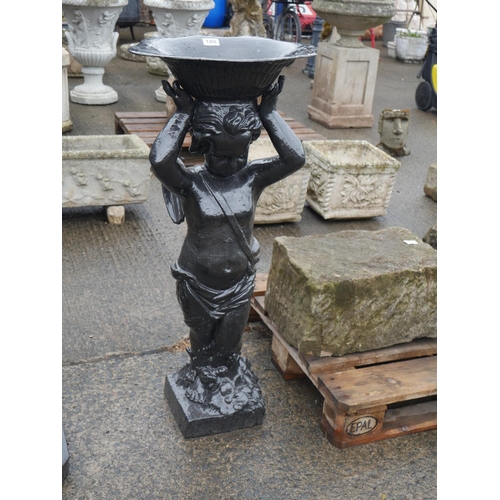 188 - VICTORIAN CAST IRON BIRD BATH