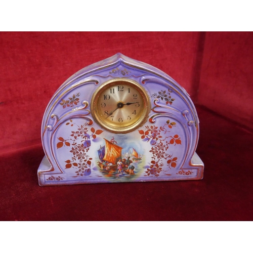 301 - STAFFORDSHIRE STYLE CLOCK