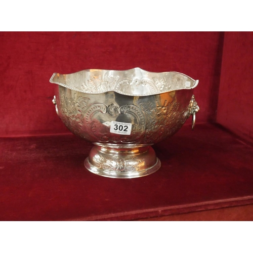 302 - LARGE PUNCH BOWL