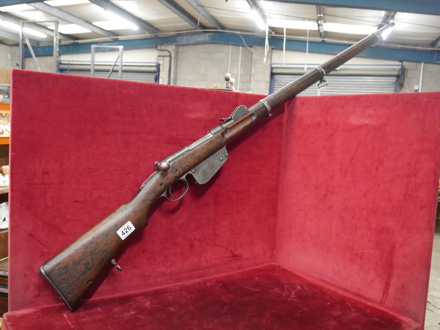 STEYR RIFLE WITH UVF STAMP