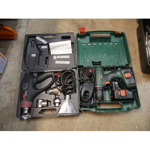 301 - HEAT GUN AND CORDLESS DRILL