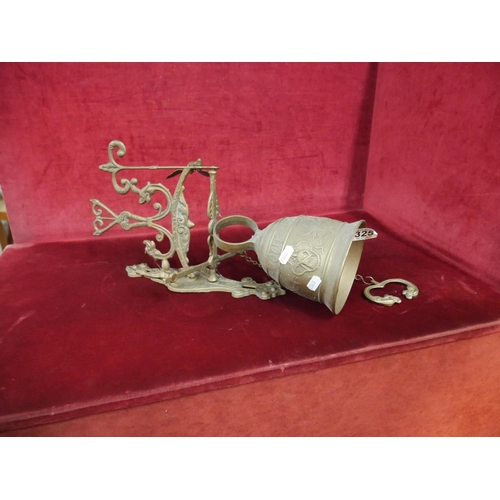 325 - BRASS HANGING BELL