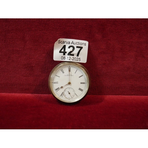 427 - SILVER POCKET WATCH
