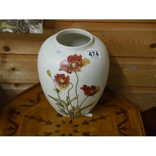 474 - POOLE VASE