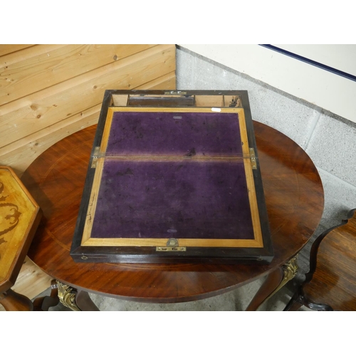 476 - ROSEWOOD WRITING SLOPE