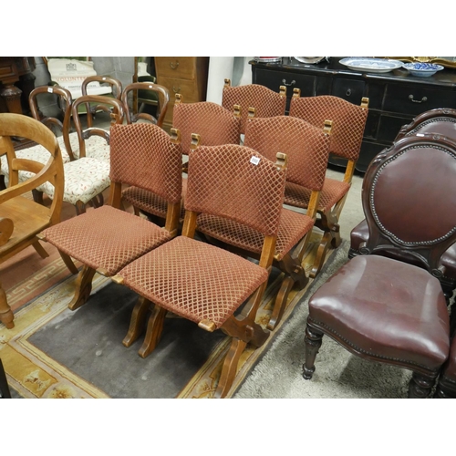 550 - 6 DINING CHAIRS