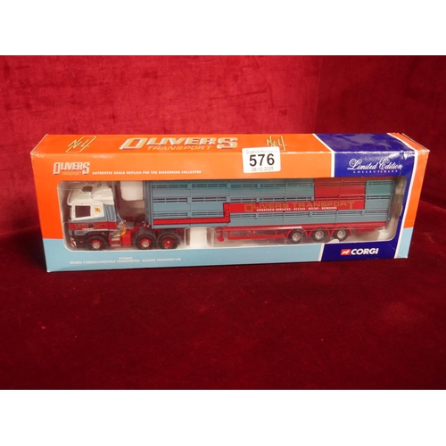 576 - CORGI OLIVERS LIVESTOCK LORRY