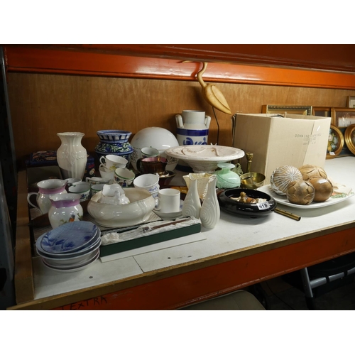 618 - MIXED CERAMICS