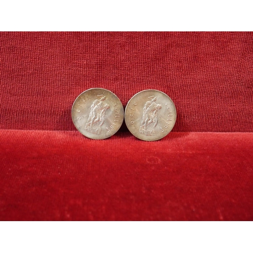 2 IRISH EASTER RISING COINS
