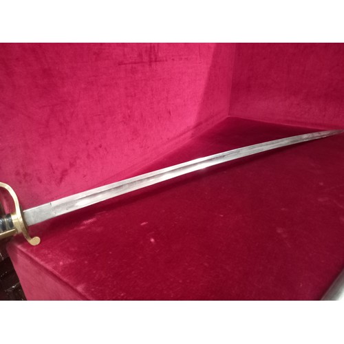 13 - SWORD AND SCABBARD TOTAL LENGTH 38 INCHES