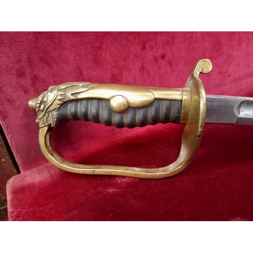 13 - SWORD AND SCABBARD TOTAL LENGTH 38 INCHES