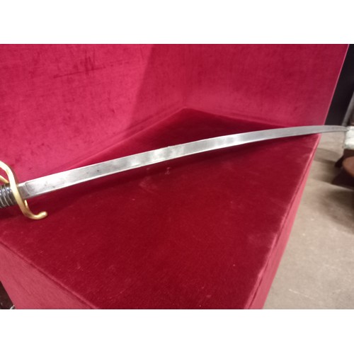 15 - FRENCH LIGHT CAVALRY SWORD 1816 TOTAL LENGTH 43 INCHES