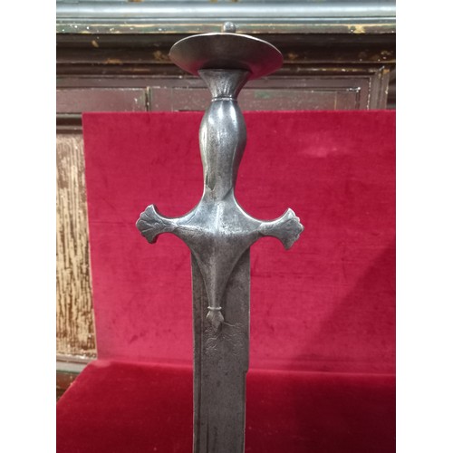 16 - INDIAN TULWAR SWORD TOTAL LENGTH 35 INCHES