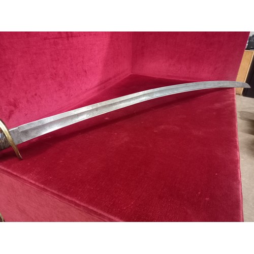 18 - AMERICAN DRAGOON SABER 1840 TOTAL LENGTH 41 1/2 INCHES