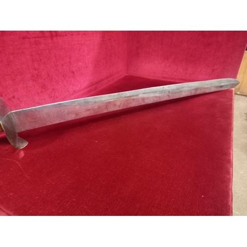 20 - VICTORIAN LEAD CUTTER SWORD TOTAL LENGTH 36 INCHES