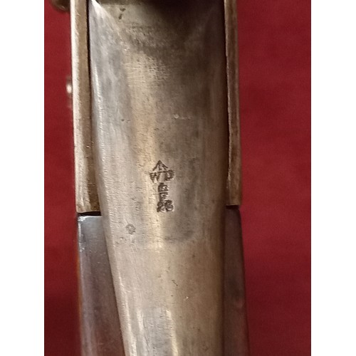 51 - ROYAL ENFIELD MK2 MARTINI RIFLE 1872 45/77 WITH SAW BACK BAYONET AND SCABBARD MECHANISM GOOD TOTAL L... 