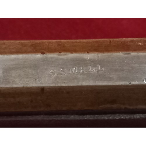 53 - PERCUSSION CAP RIFLE MECHANISM GOOD TOTAL LENGTH 54 INCHES