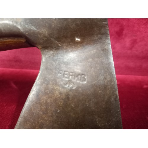 56 - MILITARY AXE TOTAL LENGTH 15 1/2 INCHES