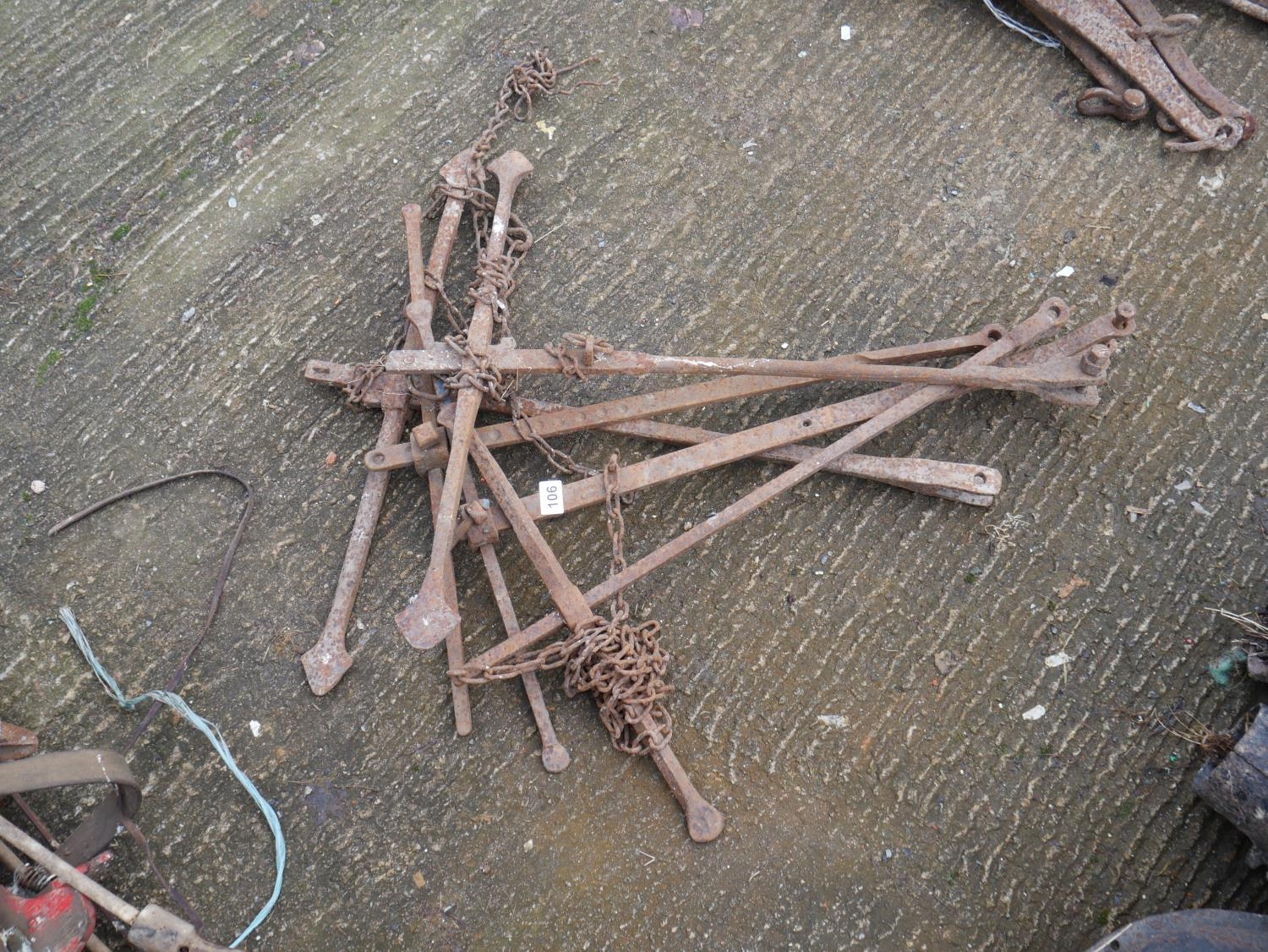 LOT OF LAND MARKING TOOLS