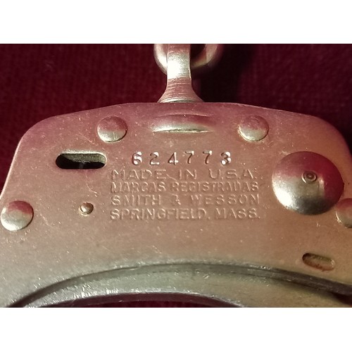 37 - SET OF HAND CUFFS