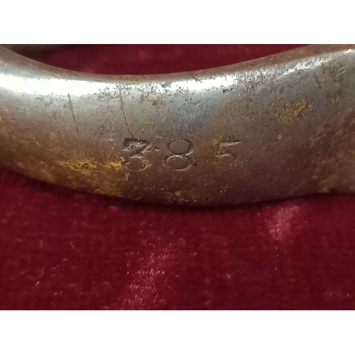 38 - SET OF ANTIQUE HANDCUFFS