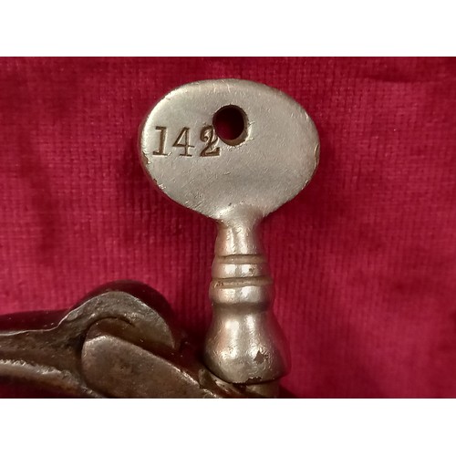 39 - SET OF ANTIQUE HANDCUFFS