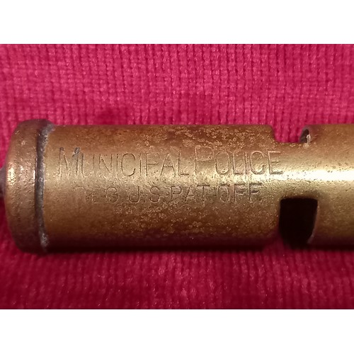 45 - MUNICIPAL POLICE WHISTLE