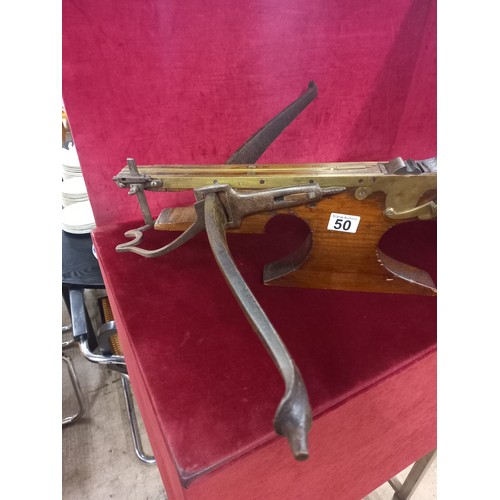 50 - SOLID ACTION CROSSBOW