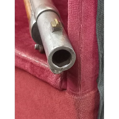 55 - SWEDISH ROLLING BLOCK RIFLE 1876 OBSOLETE CAL MECHANISM GOOD TOTAL LENGTH 49 INCHES