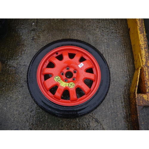 61 - SPACE SAVER WHEEL
