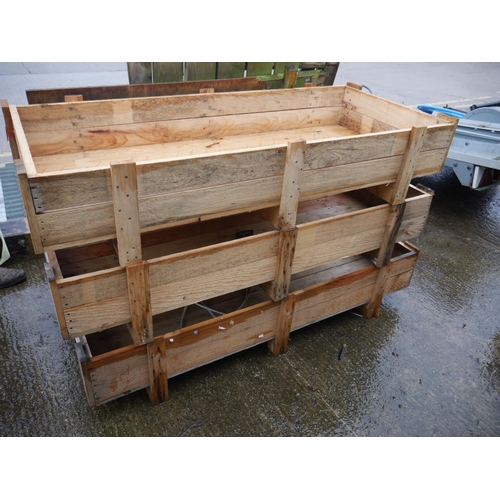 72 - 3 BOX PLANTERS