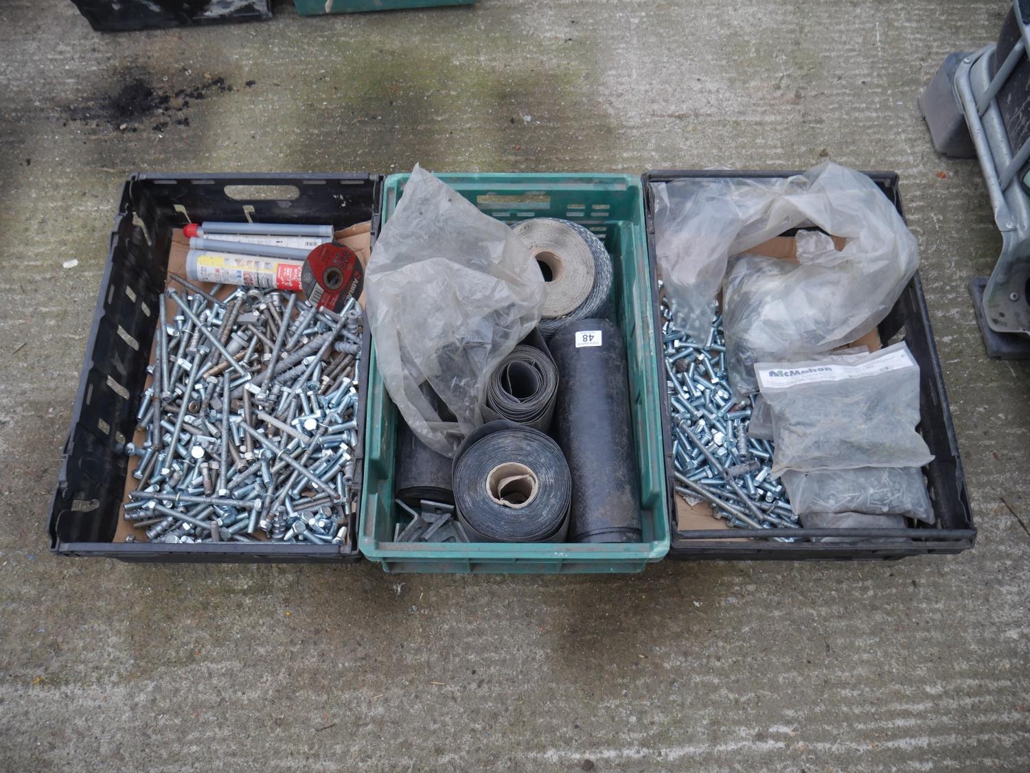 3 CRATES AND CONTENTS